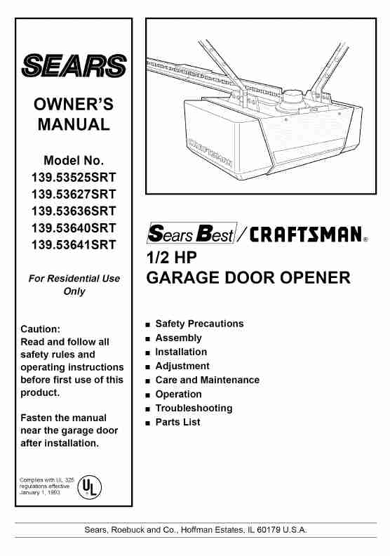 Sears Garage Door Opener 139_53640SRT-page_pdf